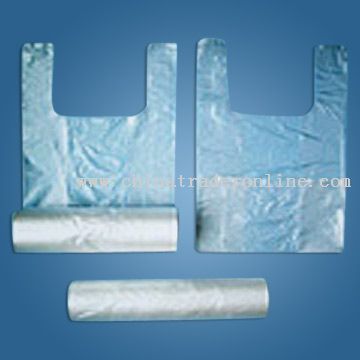 Natrual T-Shirt Bags on Rolls from China