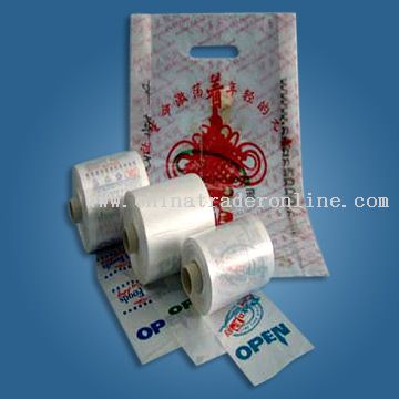 Printed Flat Bags on Rolls from China