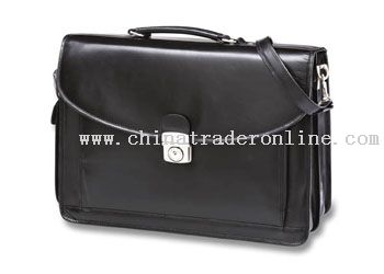 Exucutive briefcase in buffalo leather from China