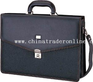 Imitate Leather material briefcase with secret lock