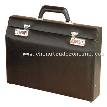 Inclined Surface Single Layer Briefcase