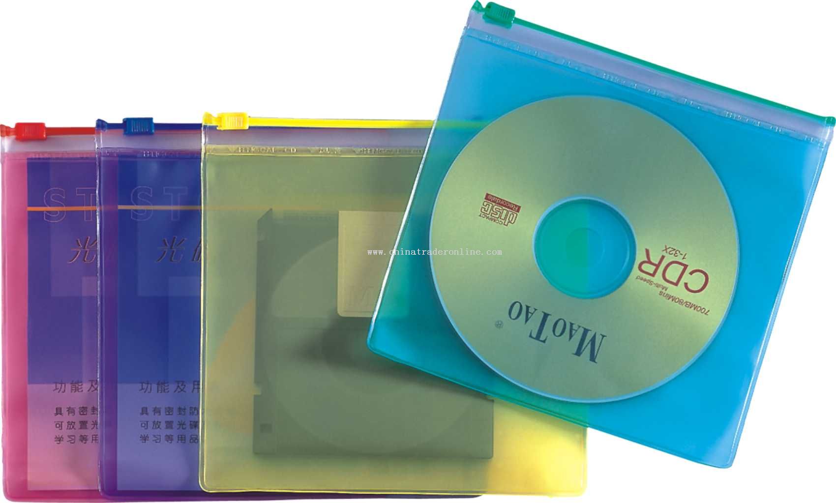 PVC colorful CD bag from China