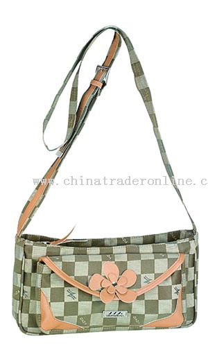 Jacquard+PU LADY BAG