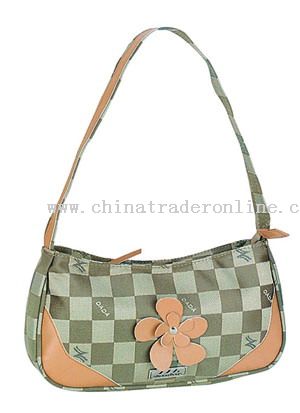 Jacquard+PU LADY BAG