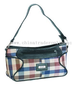Polesster+PU leather LADY BAG from China