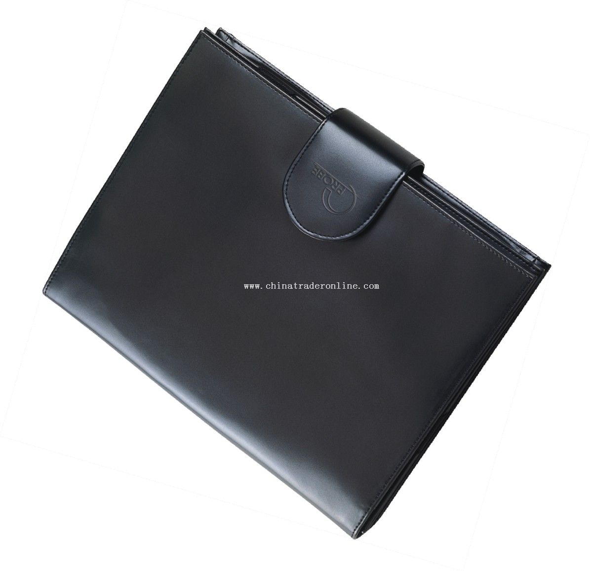 Executive underarm computer bag for laptop computer and documents.