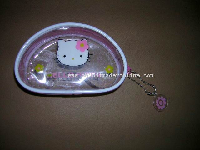 Transparent Coin Purse for children.