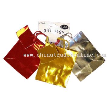 Hot Stamping & Laser Paper Bags from China