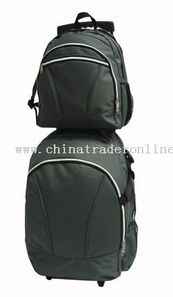 Trolley Bag + Backpack from China