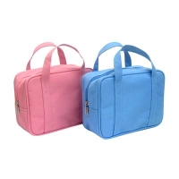 600D Polyester / PVC backing Cosmetic bag