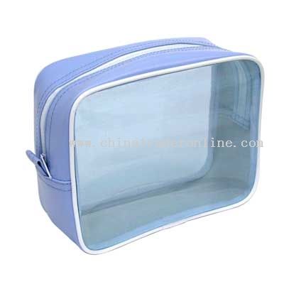 Nylon/Trans-PVC Cosmetic bag