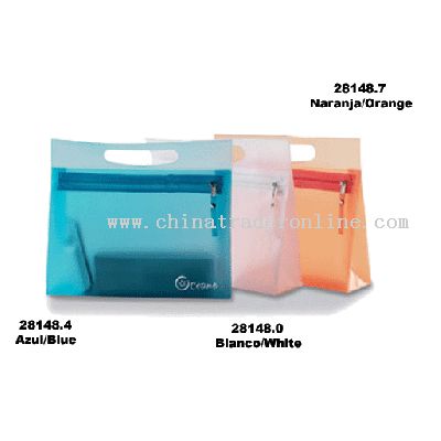 frost pvc Cosmetic bag from China