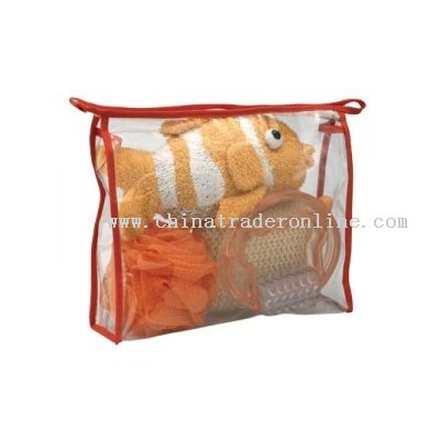 transparent toilet bag cosmetic bag from China