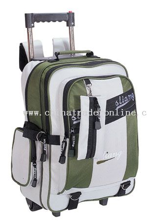 600*300D/PVC WHEELED SCHOOL BAG from China