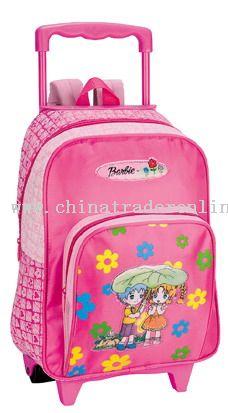 Micro fiber WHEELED SCHOOL BAG from China