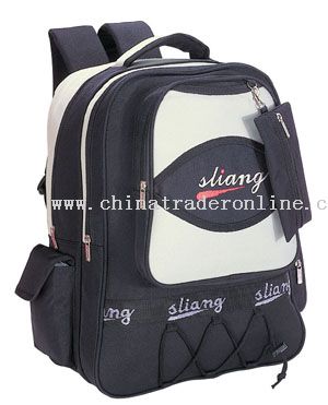 Oxford/PVC School Bag from China