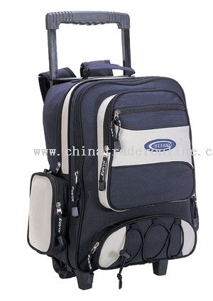 Oxford/PVC WHEELED SCHOOL BAG from China