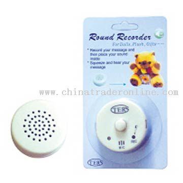 Mini Recorder for Dolls and Plush Objects from China