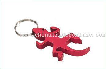 Animal Shape Bottle Opener Keychain from China