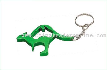 Animal Shape Bottle Opener Keychain from China