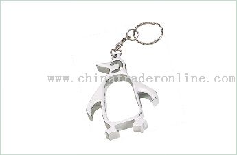 Animal Shape Bottle Opener Keychain from China