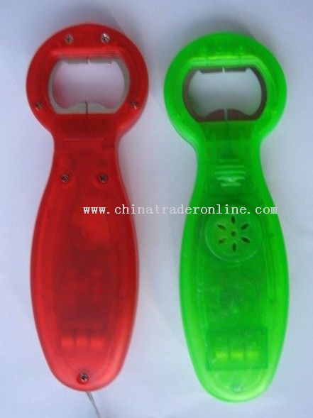 Flashing Musical Bottle Opener