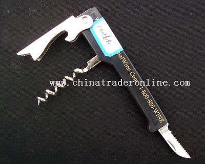 Bottle Opener with Corkscrew