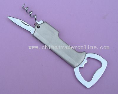 Bottle Opener with corkscrew from China