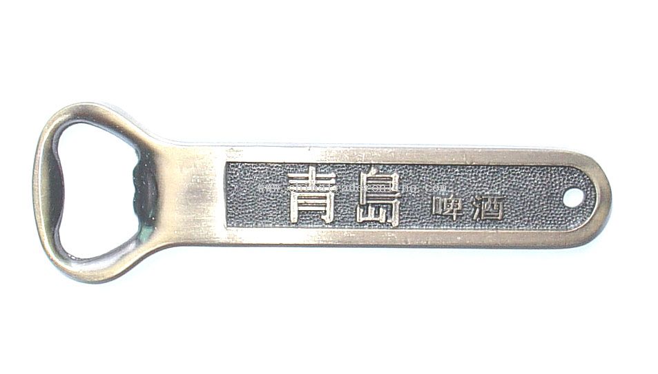 Metal Bottle Opener with Customs Engraving logo