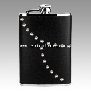 Leather HIP Flask