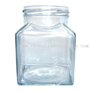 Square Screw-Top Jar