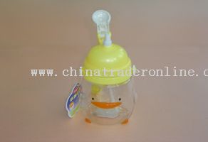 children water bottle with flip cover from China