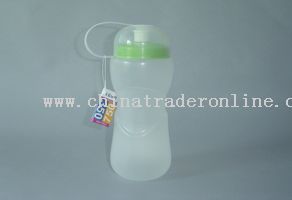 water bottle with straw (600ml)