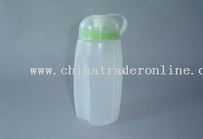 water bottle with straw (750ml) from China