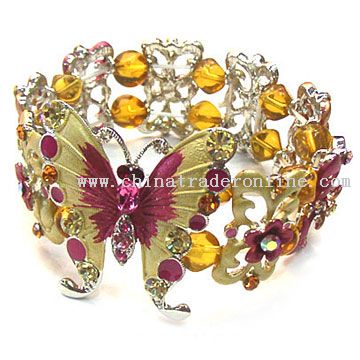 Gem Enamel Bracelet from China