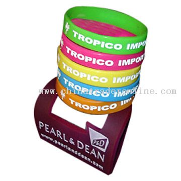 Polishing Silicone Bracelets from China