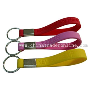 Silicone Key Chains from China