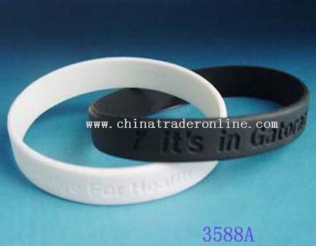 Two-Piece Set Silicone Wrist Bands from China