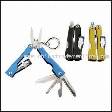 Multi Tools With LED Torch Key Chain from China