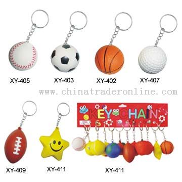 PU Key Chain from China