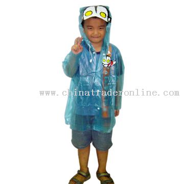 PVC Raincoat from China