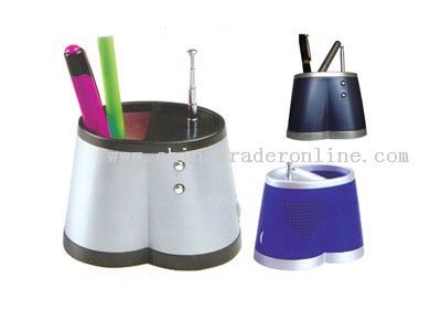 Sprot-pants Shape Penholder Radio from China