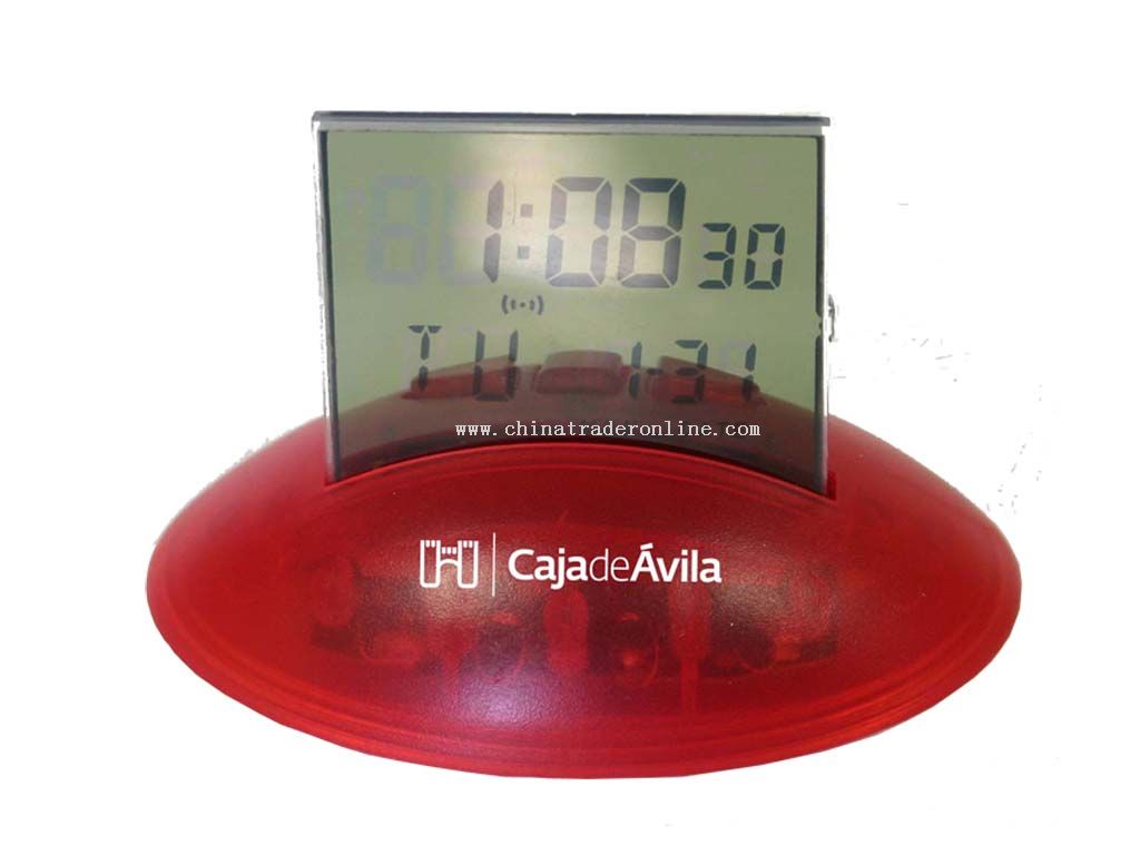 Thermometer calendar Alam clock from China