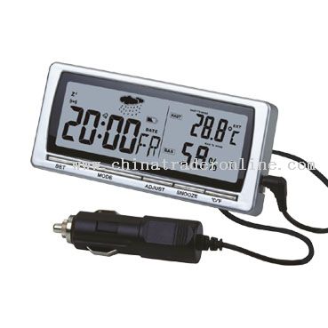 Weather Station Clocks for Car Use