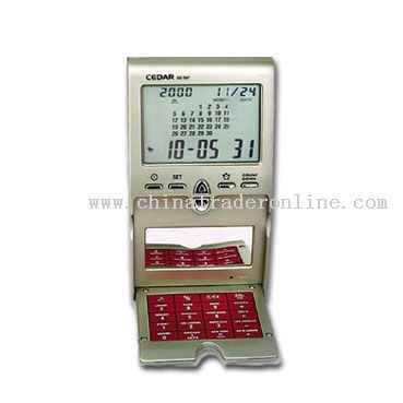 Pocket Calendar with Calculator from China