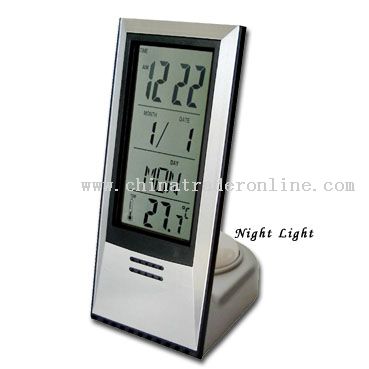 Calendar With Alarm Clock