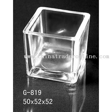 Glass Candleholder from China