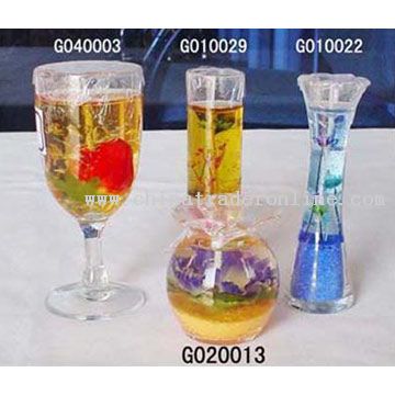 Jelly Candles, Glass Candles from China