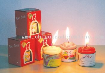 Dual Tone Musical Candle from China