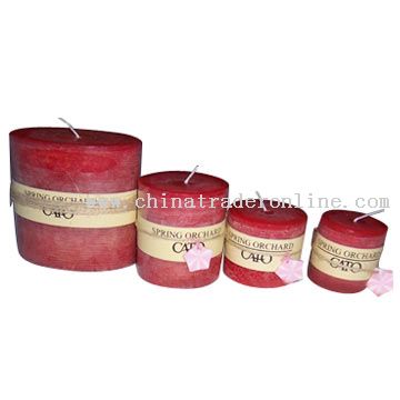 Elliptical Candles from China